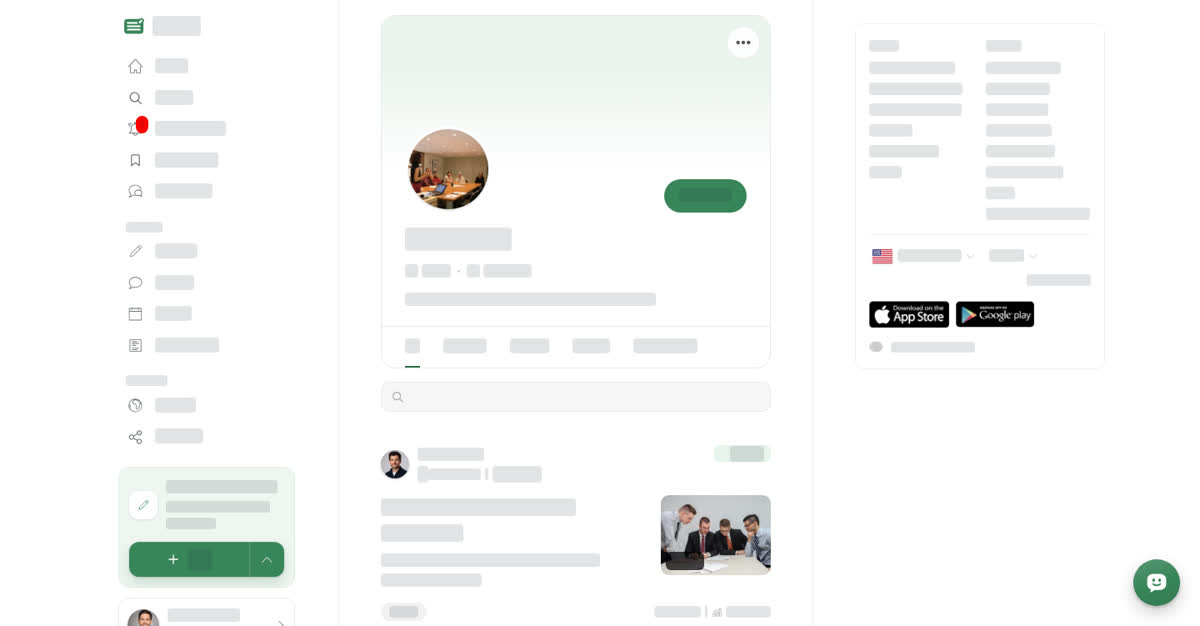The Notify me about panel under the Subscribed button, with All new posts, Only these types and Off options and an Unsubscribe button